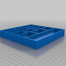 o trabalho de organizador componentes eletrônicos ferramenta porta-ferramentas caixas 3d print model - Mito3D