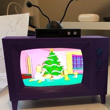 trabalhos progresso Simpsons tv pi4 + hiperpixel gadget 3d print model - Mito3D