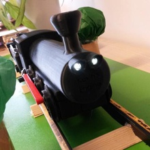 working train engine kevins game 3d print model - Mito3D