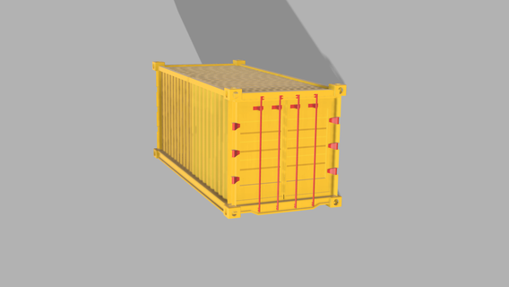 worksite container office sanitary shipping naval checkroom dormitory model 3d print model - Mito3D
