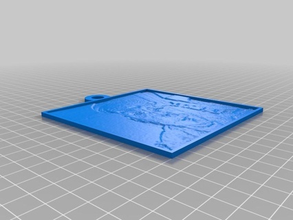 workthistimemaybe customized 2d art 3d print model - Mito3D