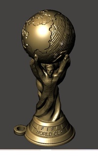 mundo cup world taza fifa fútbol 3d print model - Mito3D