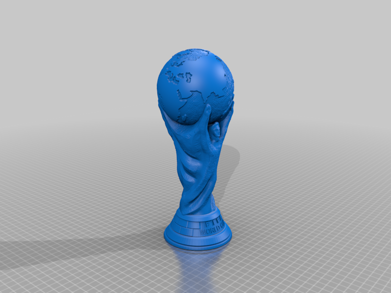 mundo copo futbol 3D print model - Mito3D