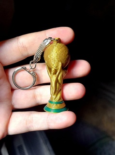 world cup key ring 5 parts worldcup world cup world cup  3d print model - Mito3D