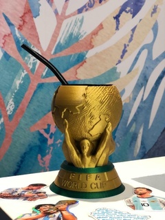 world cup mate qatar 2022 3d print model - Mito3D