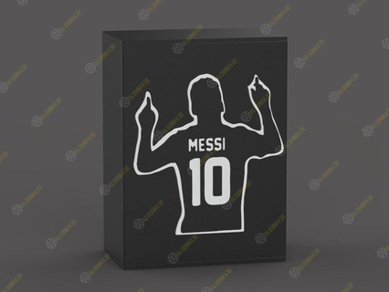 world figus box Game box figurines panini world world cup 2022 qatar messi collection  3d print model - Mito3D