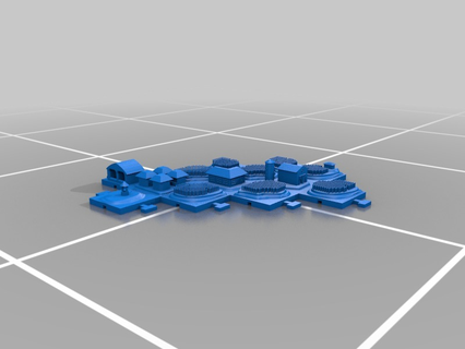 mundo mapa construtor agricultores apuro 3d dnd casa azulejos agricultor mapas mercado modelo rpg rpgs ajuda estábulo tampo mesa Cidade brinquedo 3d print model - Mito3D