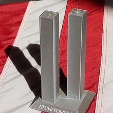 world trade center - never forget architecture 3d print model - Mito3D