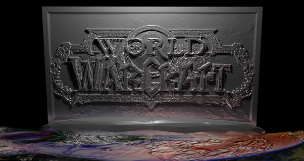mundo warcraft Uau mmo nevasca jogos orc 3d print model - Mito3D