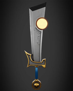mundo Warcraft paladín juicio espada cosplay armadura imprimible renderizable usable juego videojuego película cosplayer personaje Arte escaneos réplicas 3d print model - Mito3D