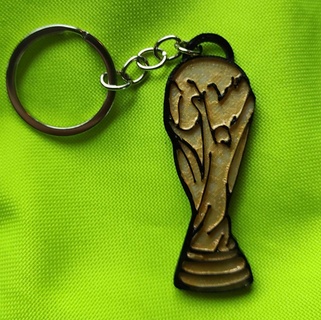 worldcup keychain Art cup from world fifa football 3d print model - Mito3D