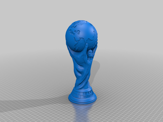 coupe monde therock art coupé 3d print model - Mito3D