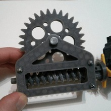 Wurm-Gang-Reduzierer-301 tool 3d print model - Mito3D