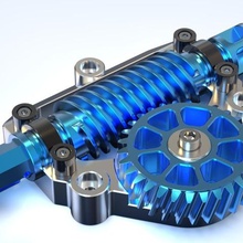 Schneckengetriebe tool tools Würmer schneckengetriebe 3d print model - Mito3D