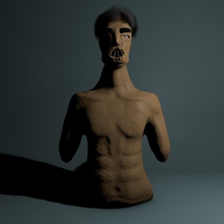 gusano hombre obj terror juguete figura coleccionable Arte horror esculpir 3d print model - Mito3D