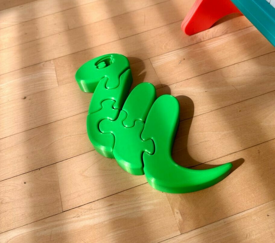 Wurm Puzzle Kinder Spielzeug Zuhause Haus 3d Spielzeuge 3d_printing 3D print model - Mito3D