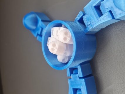 vermes impressão colocar Minhoca apoia universal 3d print model - Mito3D