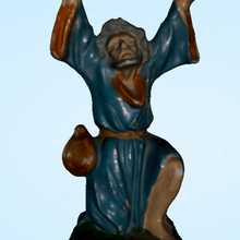 worshipping man art worship texture model sculpture presepe 3d print model - Mito3D