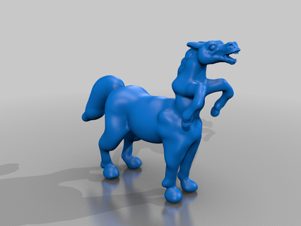 pire centaure drôle cheval table loisir 3d print model - Mito3D