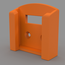 worx 20v orange battery mount 3d print model - Mito3D