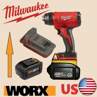 worx Etats Unis Milwaukee m18 3d print model - Mito3D