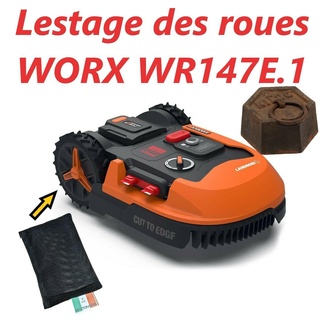 worx wr147e1 wheel ballast worx worx wr147e1 worx landroid landroid wireless robot mower wr147e1  3d print model - Mito3D