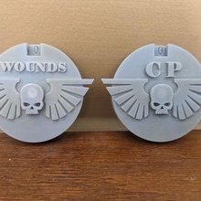 wound cp blank trackers 3d print model - Mito3D