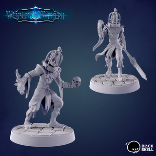 wow - baron elf-warlock 3d print model - Mito3D