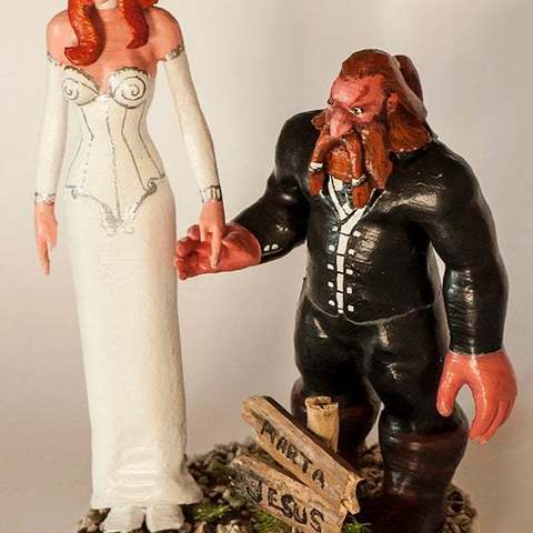 wow wedding game games 3D print model - Mito3D