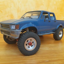wpl Años 90 Hilux borde wplc24 wplc14 c24 c14 s '94 80 rc Tamiya toyota hg p407 axial scx10 tractor cuerpo barra antivuelco buscador senderos tf2 rc4wd 3d print model - Mito3D