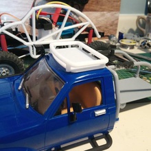 wpl c24 portapacchi gioco r c i veicoli crawler c14 toyota hilux rc auto 3d print model - Mito3D