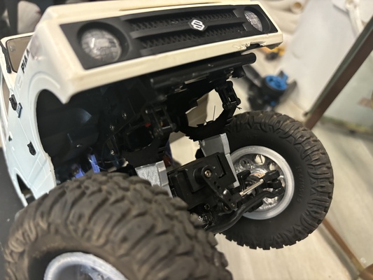 wpl c74 monster truck lift v2 tpu gadget car rc toy build gadget modification improve offroad modify pla+ 3d print model - Mito3D