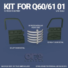 wpl q60 q61 mod verschiedene Maßstab 116 Militär jjrc zil157 3d print model - Mito3D