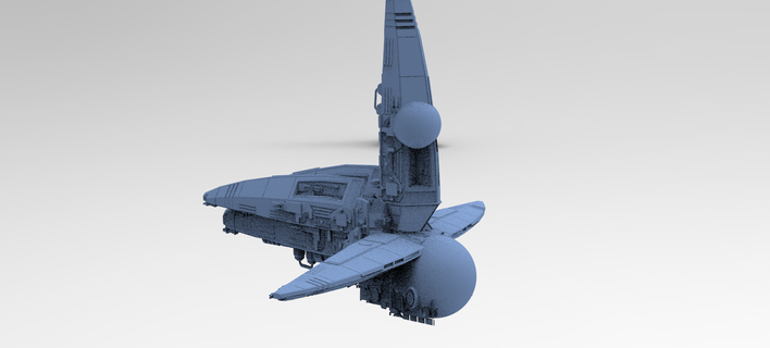 hayalet önleme mimari 10 bilimkurgu Kitbash Toplamak uzay aracı gökdelen bina Kent yapılar fütüristik dış askeri kurucu bilim fi Yıldız Savaşları Uzay gemisi 3d print model - Mito3D