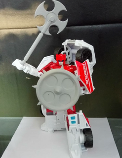 wreck gar axe & shield Game transformadores juguete accesorio wreck gar  3d print model - Mito3D
