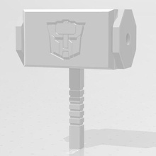 wreckers hammer 45 cm 3d print model - Mito3D