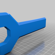 clé articuler bras bouton outils manuels 3d print model - Mito3D