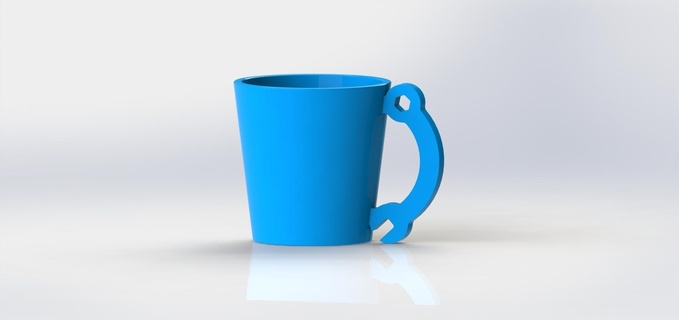 wrench cup 3d print model - Mito3D