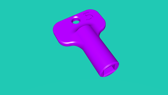 wrench maevsky faucet instruments 3d print model - Mito3D