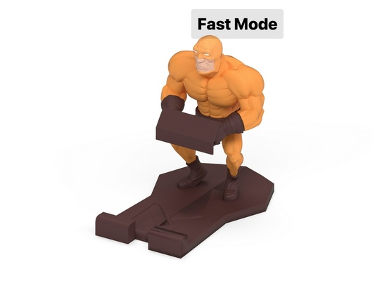 wrestler phone stand holder device 3d print model - Mito3D