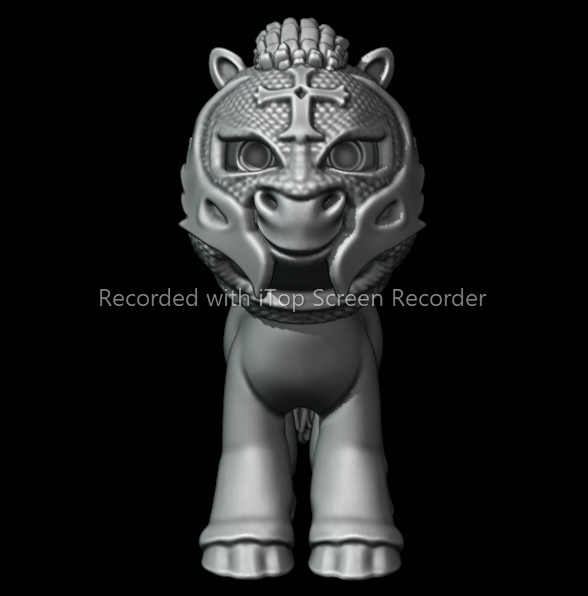 lucha rey Mysterio poni libre 3D print model - Mito3D