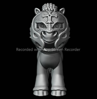 wrestling rey mysterio pony lucha libre 3d print model - Mito3D