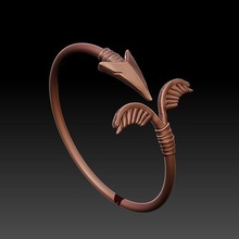 polso gruppo musicale freccia 3d Stampa modello gioielleria mano Cupido metallo amore cerchio umano attrezzo braccio Tesoro braccialetto 3d print model - Mito3D