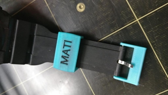 orologio polso parti braccialetti 3d print model - Mito3D