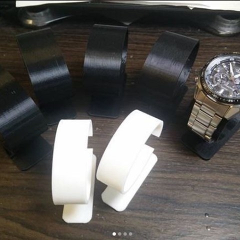 wristwatch stand fashion 3D print model - Mito3D