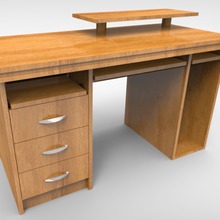 mesa de escritorio casa escrito 3d print model - Mito3D