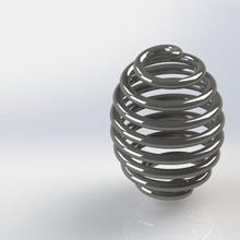 wrought iron ball tool metal mechanical design 3d print model - Mito3D