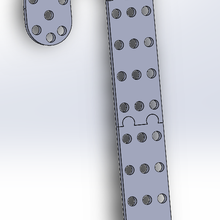 ws2811 triplicare riga caramella canna xlights Natale pixel 3d print model - Mito3D