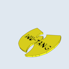 wu soie décor Wu Tang logo art 3d print model - Mito3D
