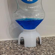 wulbi - washing up liquid bottle inverter home kitchen sink dispensing soap 3d print model - Mito3D